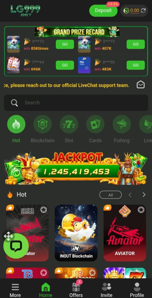 LG999 Bet Game