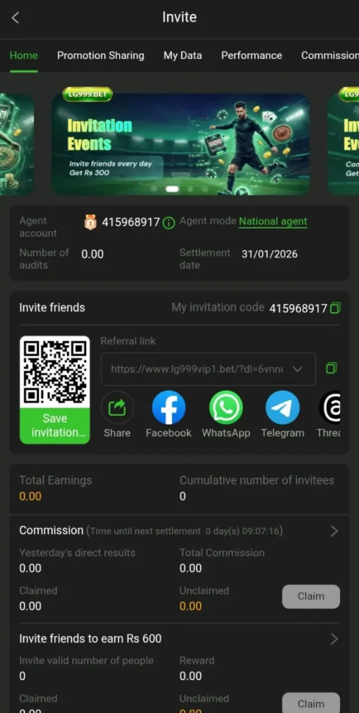 LG999 Bet Game